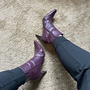 Candie’s Purple Boots